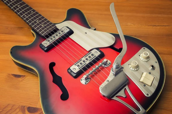 Guitarra eléctrica Vintage —  Fotos de Stock