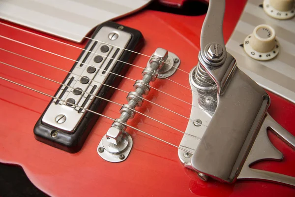 Vintage Electric Guitar — Stock Photo, Image