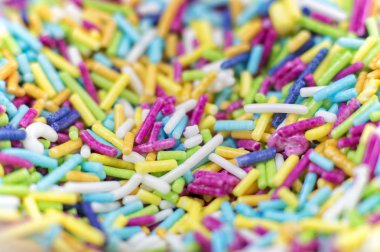 Gökkuşağı Sprinkles atış kapatmak
