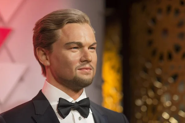 Istanbul Turquía Diciembre 2017 Escultura Cera Leonardo Dicaprio Madame Tussauds — Foto de Stock