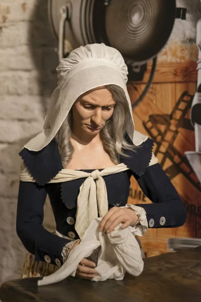 Istanbul Türkiye Aralık 2017 Balmumu Heykel Marie Tussaud Onun Balmumu — Stok fotoğraf