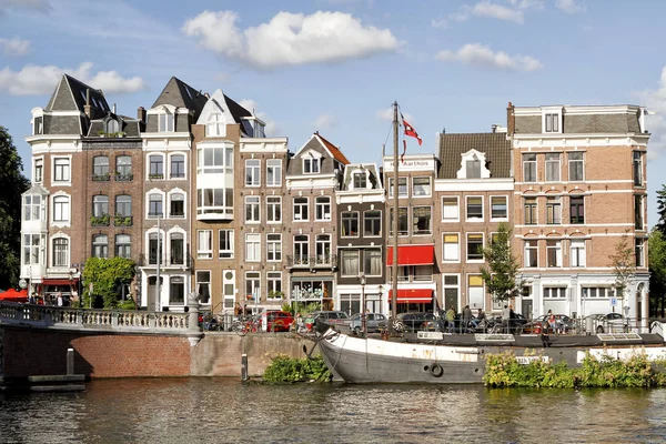 Amsterdam Nederländerna Juli 2012 Amsterdam Huvudstaden Nederländerna Har Mer Hundra — Stockfoto