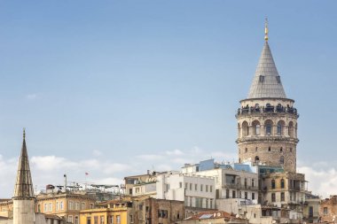 Galata Kulesi ve daireler, Istanbul, Türkiye