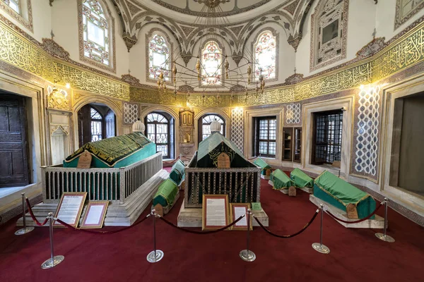 Istanbul Turchia Novembre 2019 Dettaglio Interno Dalla Tomba Del Sultano — Foto Stock