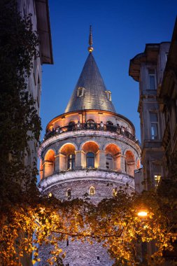 Galata Gece Kulesi, Beyoğlu, İstanbul, Türkiye