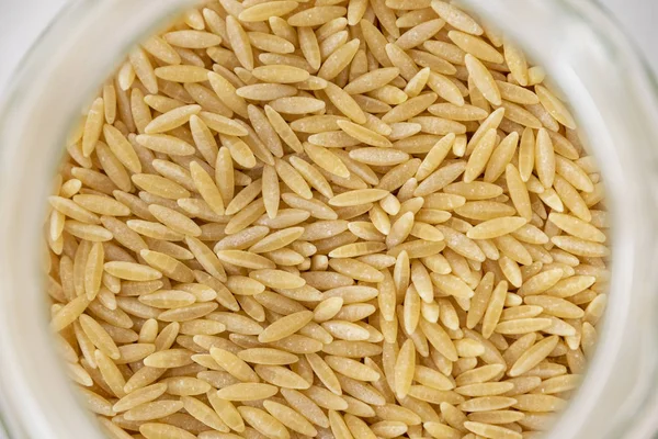 Close Shot Barley Noodles Jar — Stock Photo, Image