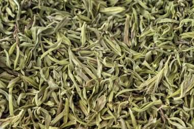 Kurutulmuş kekik Yapraklarının Yakın Çekimi