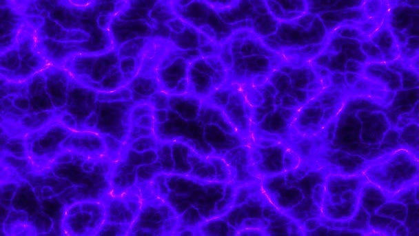 Electricité plasma abstrait boucle transparente vidéo 4k 