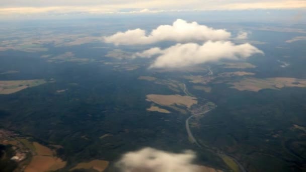 Volar sobre el paisaje timelapse — Vídeos de Stock