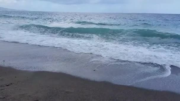 Vagues de mer en Sicile — Video