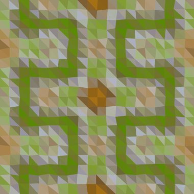 Sürekli değişen düşük Poli üçgen stil vektör mozaik arka plan