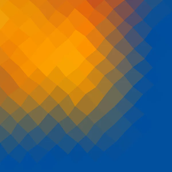 Gradient niedrigen Poly-Dreieck-Stil Vektor-Mosaik Hintergrund — Stockvektor