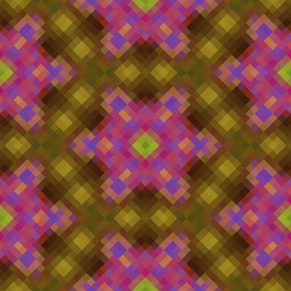 Latar belakang mosaik poly rhomb gaya rendah Kaleidoscopic - Stok Vektor