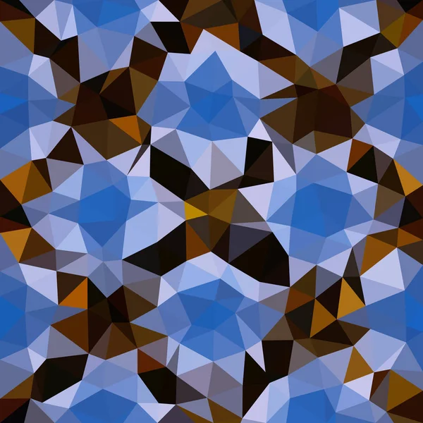 Kaleidoskopische Low-Poly-Dreieck-Stil Vektor-Mosaik Hintergrund — Stockvektor