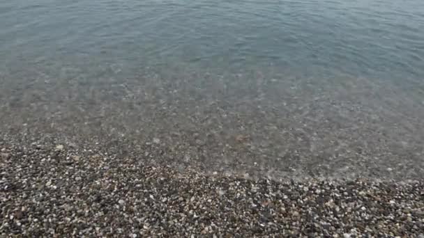 Mar Ondas na praia — Vídeo de Stock