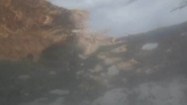 바다 수 중 파도 — 비디오