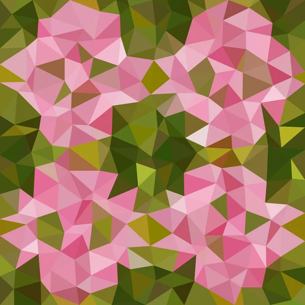 Caleidoscópico bajo poli triángulo estilo vector mosaico fondo — Vector de stock