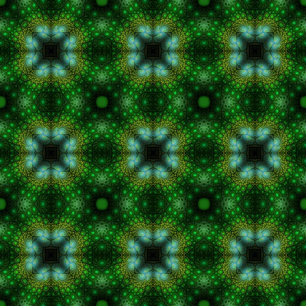 Kaleidoscopic ornamental pattern — Stock Photo, Image