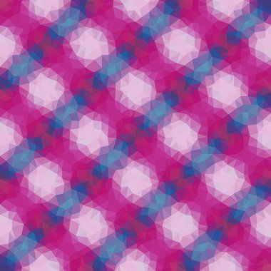 Sürekli değişen düşük Poli üçgen stil vektör mozaik arka plan