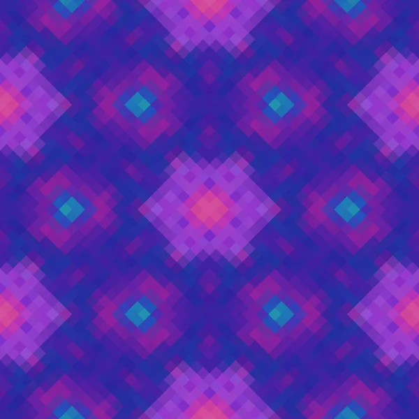 Kaleidoscopic low poly rhomb estilo vetor mosaico fundo — Vetor de Stock