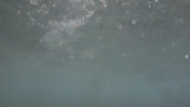 바다 수 중 파도 — 비디오