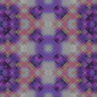 Sürekli değişen düşük Poli rhomb stil vektör mozaik arka plan