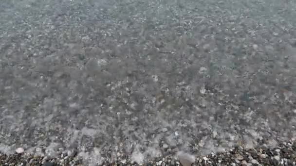 Mer Vagues sur la plage — Video