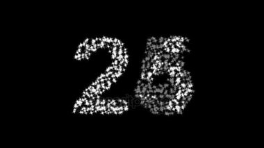 Yeni yıla geri sayım yıldız basamak