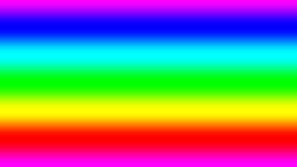 Радужный спектральный градиент медленно движется вверх, бесшовный цикл — стоковое видео