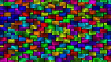 Plazma elektrik soyut mozaik sorunsuz döngü