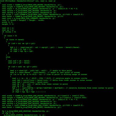 Program kaynak kodu akışı