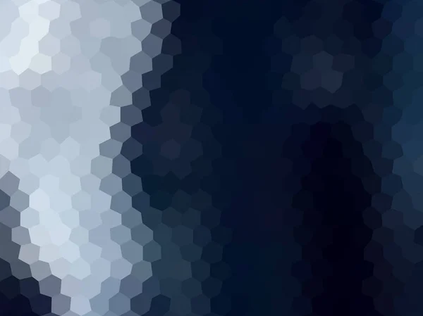 Gradiente bajo poli hexágono estilo vector de fondo de mosaico — Vector de stock