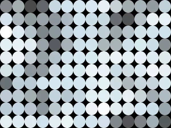 Muster niedrigen Poly-Kreis-Stil Vektor-Mosaik Hintergrund — Stockvektor