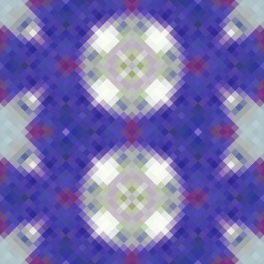 Sürekli değişen düşük Poli rhomb stil vektör mozaik arka plan