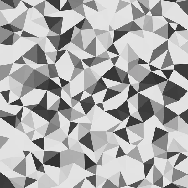 Kaleidoscopic low poly triangle style vector mosaic background — Stock Vector