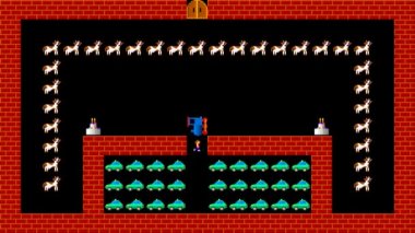Tren puzzle, retro tarzı düşük çözünürlüklü pixelated oyun grafik animasyon, 12 şiddetinde