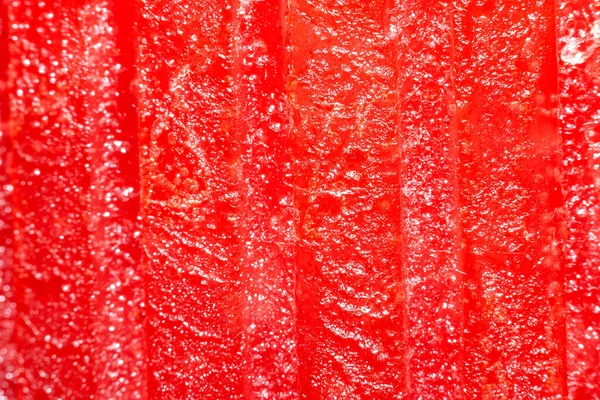 kırmızı kokulu mum, renkli balmumu detayı