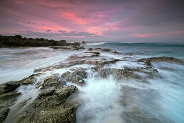 Sawarna Beach Banten West Java — Stock Photo, Image