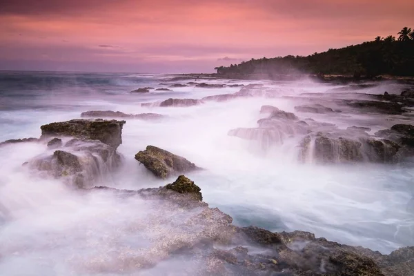 Sawarna Beach Banten West Java — Stock Photo, Image