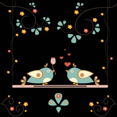 Sevimli El Çizim Elementleri. Hassas Tasarım. Vektör İllüstrasyonu