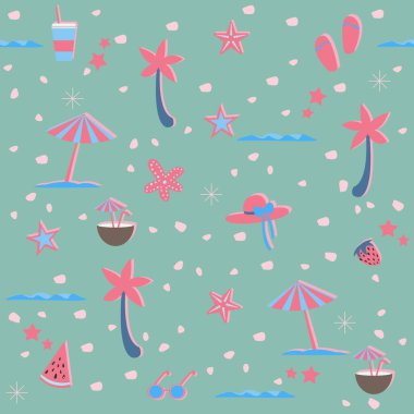 Sevimli El Çizim Elementleri. Hassas Tasarım. Vektör İllüstrasyonu