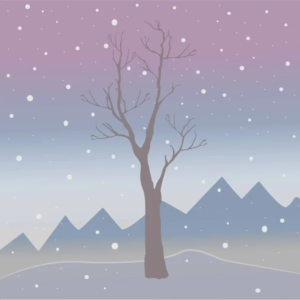 クリスマスツリーとパターンの休日 — ストックベクタ