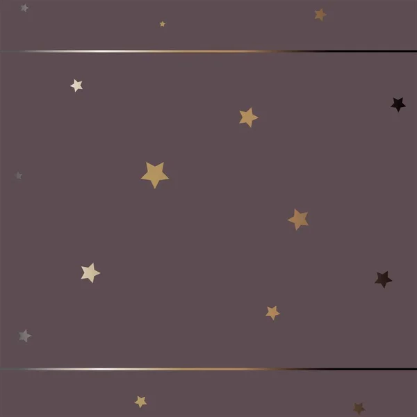 Patrón Vacaciones Fondo Con Estrellas Ilustración Vectorial — Vector de stock