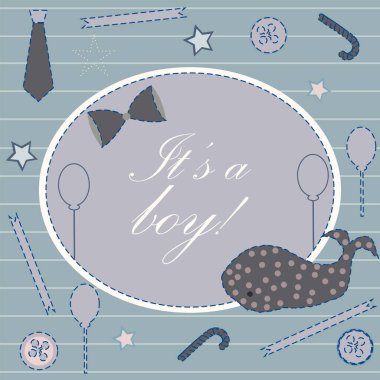 Sevimli El Çizim Elementleri. Hassas Tasarım. Vektör İllüstrasyonu