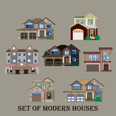 Sevimli El Çizim Elementleri. Hassas Tasarım. Vektör İllüstrasyonu