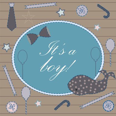 Sevimli El Çizim Elementleri. Hassas Tasarım. Vektör İllüstrasyonu