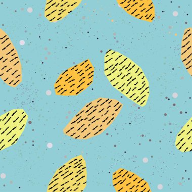 Sevimli El Çizim Elementleri. Hassas Tasarım. Vektör İllüstrasyonu