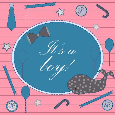 Sevimli El Çizim Elementleri. Hassas Tasarım. Vektör İllüstrasyonu