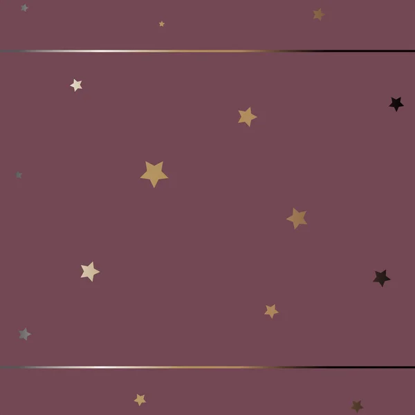 休日のパターン 星の背景 ベクターイラスト — ストックベクタ