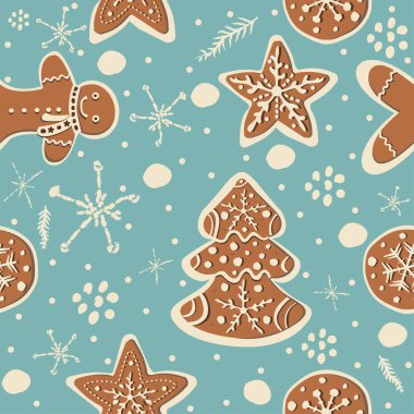 Zencefilli Noel Kalıbı Arkaplanı